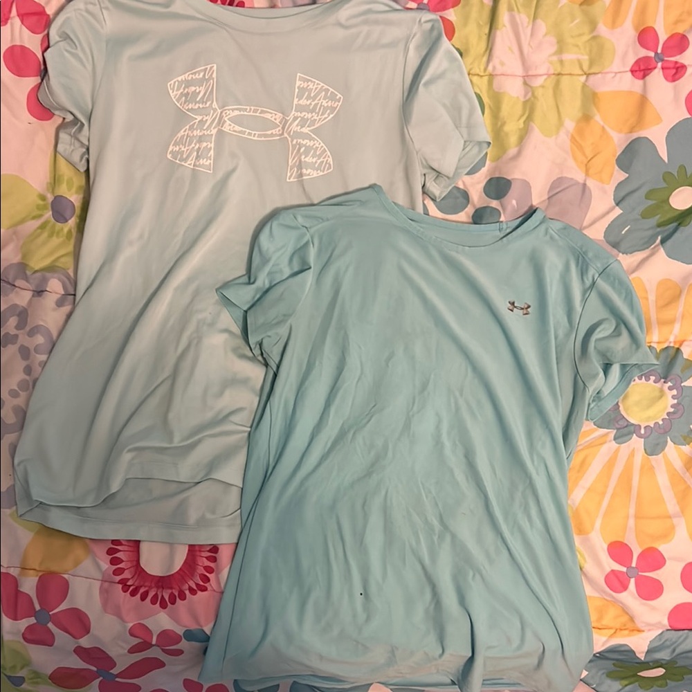 Under Armour Kids Aqua Short Sleeve Tees